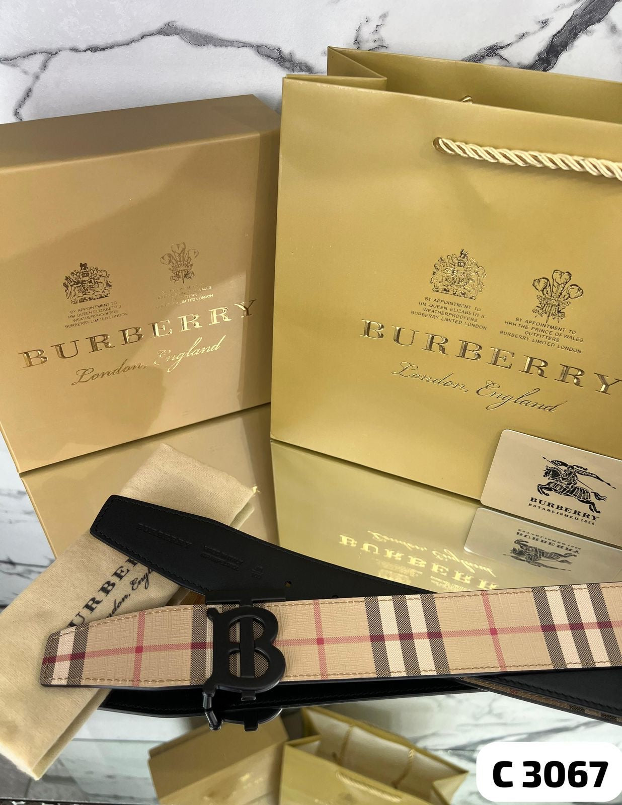 CINTURON BURBERRY