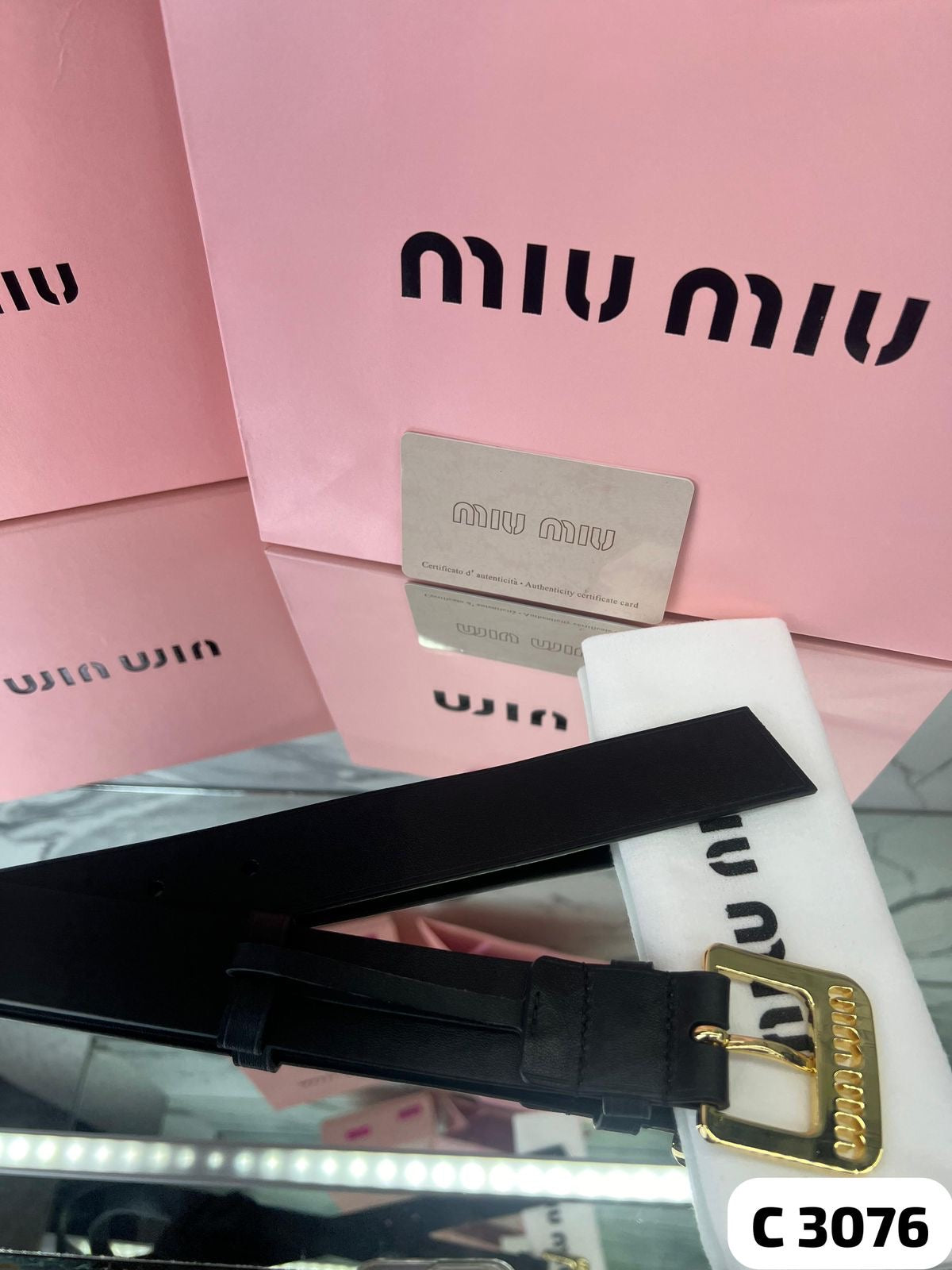 CINTURON MIU MIU