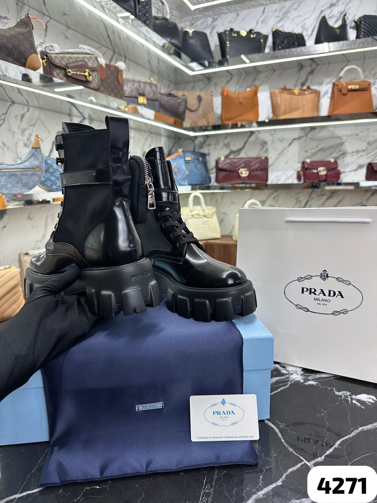 BOTAS PRADA