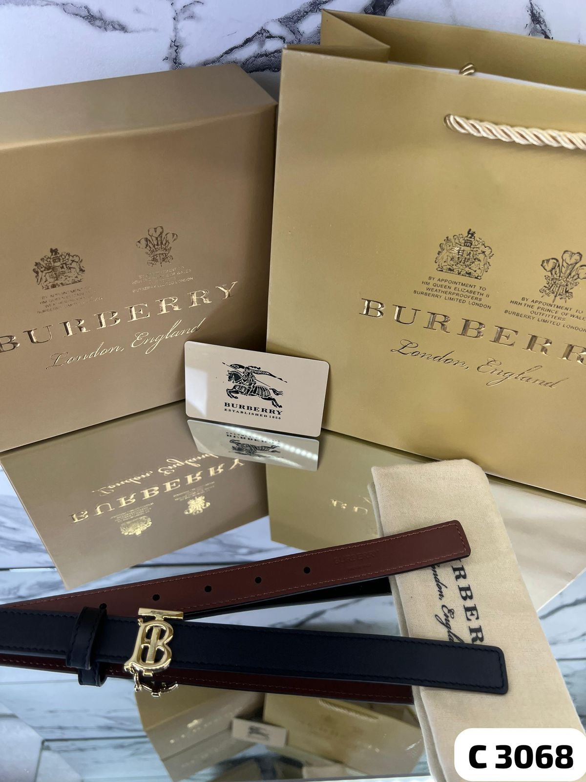 CINTURON BURBERRY