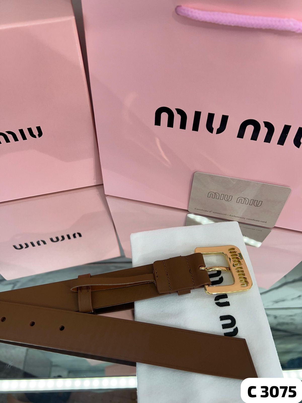 CINTURON MIU MIU